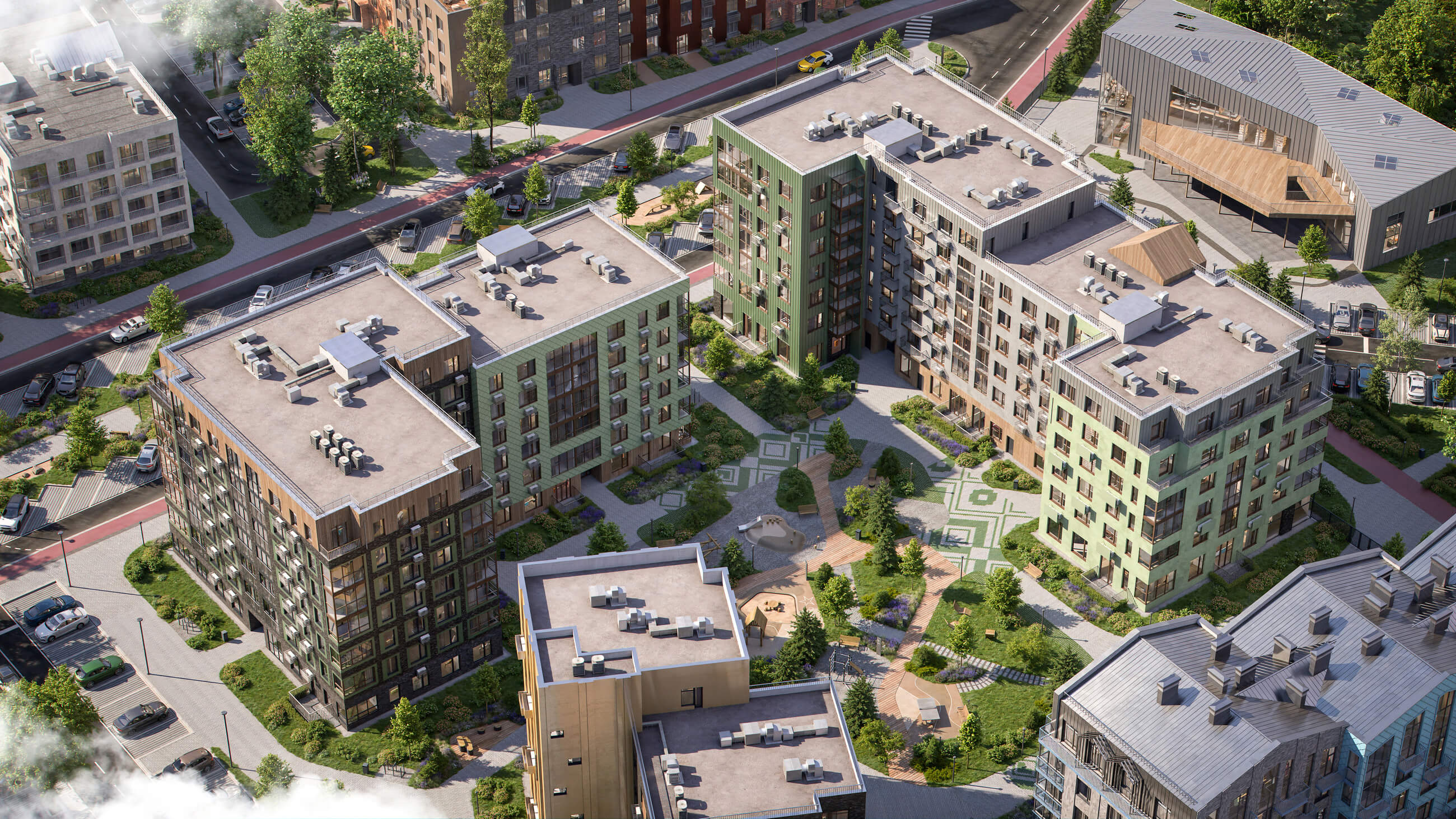 Галерея ЖК Форест - Архитектура - 3