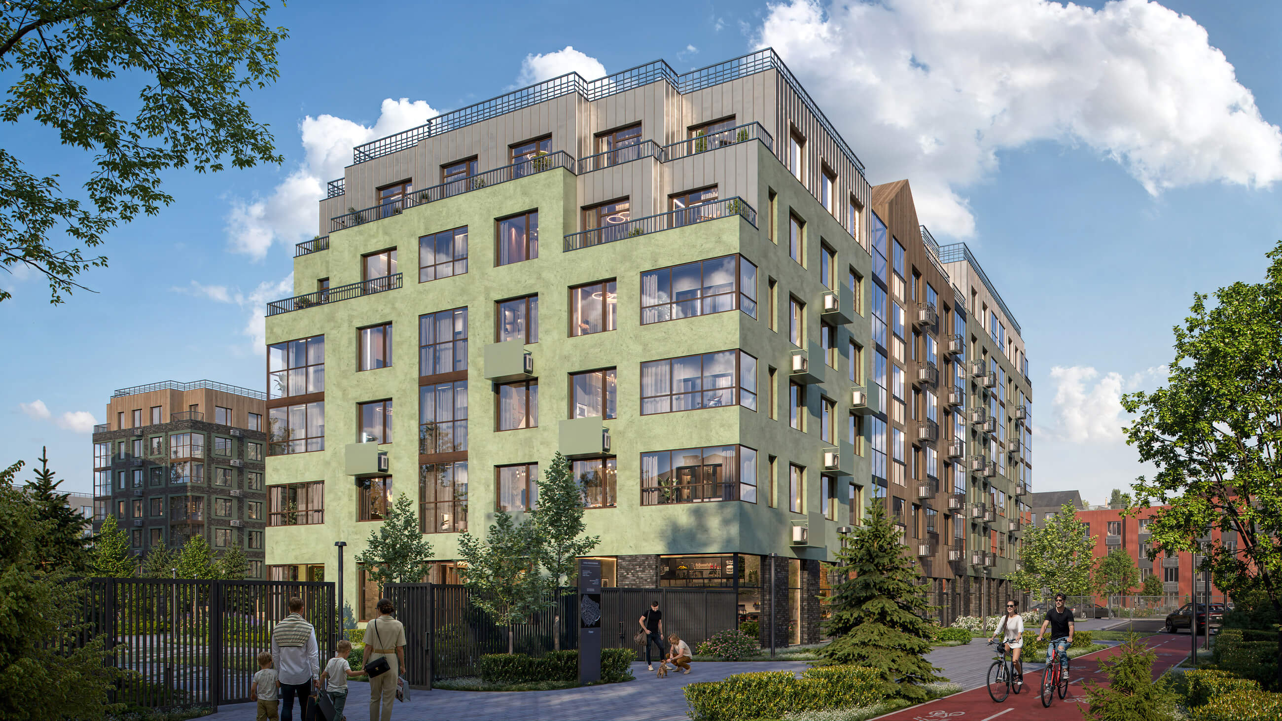 Галерея ЖК Форест - Архитектура - 8