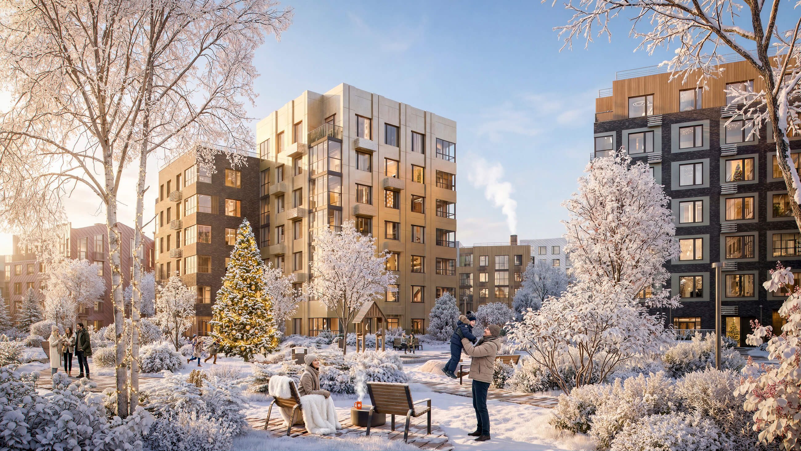 Галерея ЖК Форест - Двор - 1