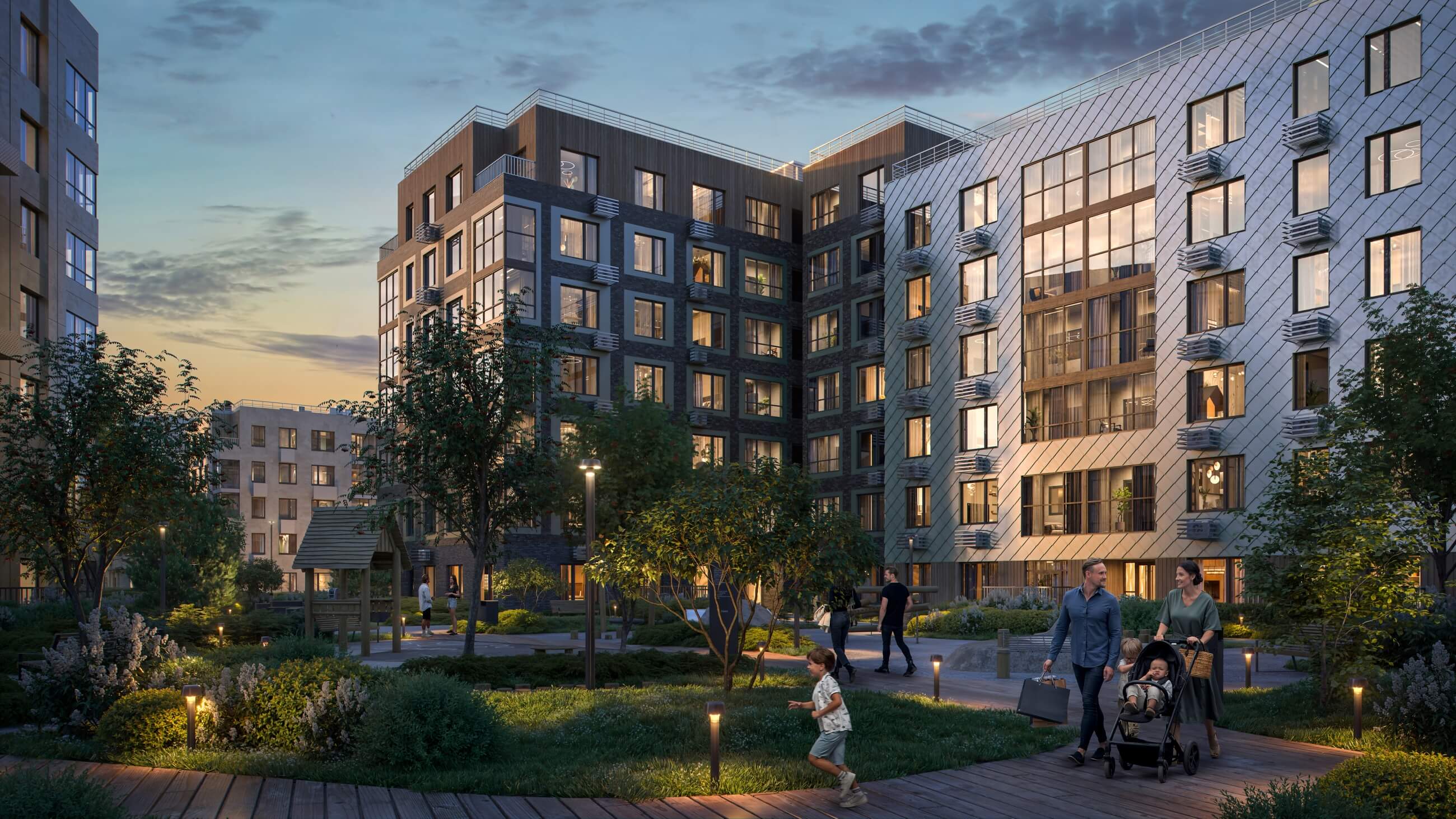 Галерея ЖК Форест - Двор - 9