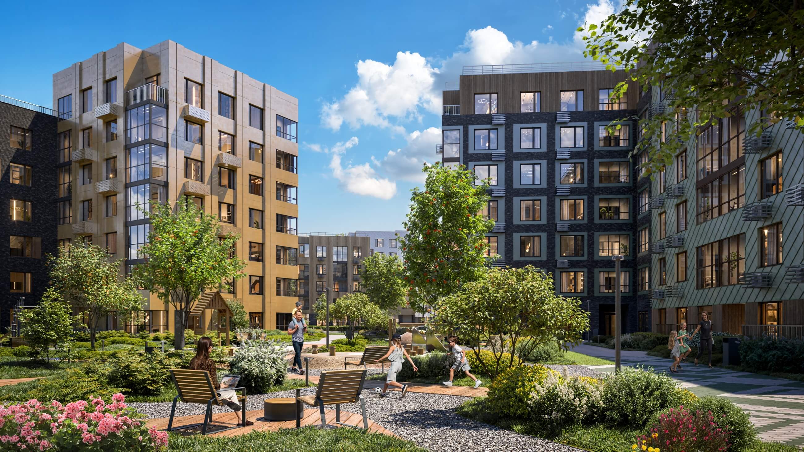 Галерея ЖК Форест - Двор - 10