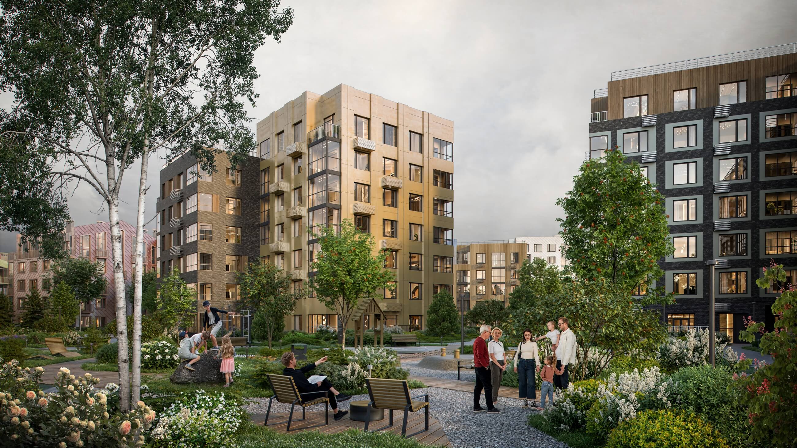 Галерея ЖК Форест - Двор - 13