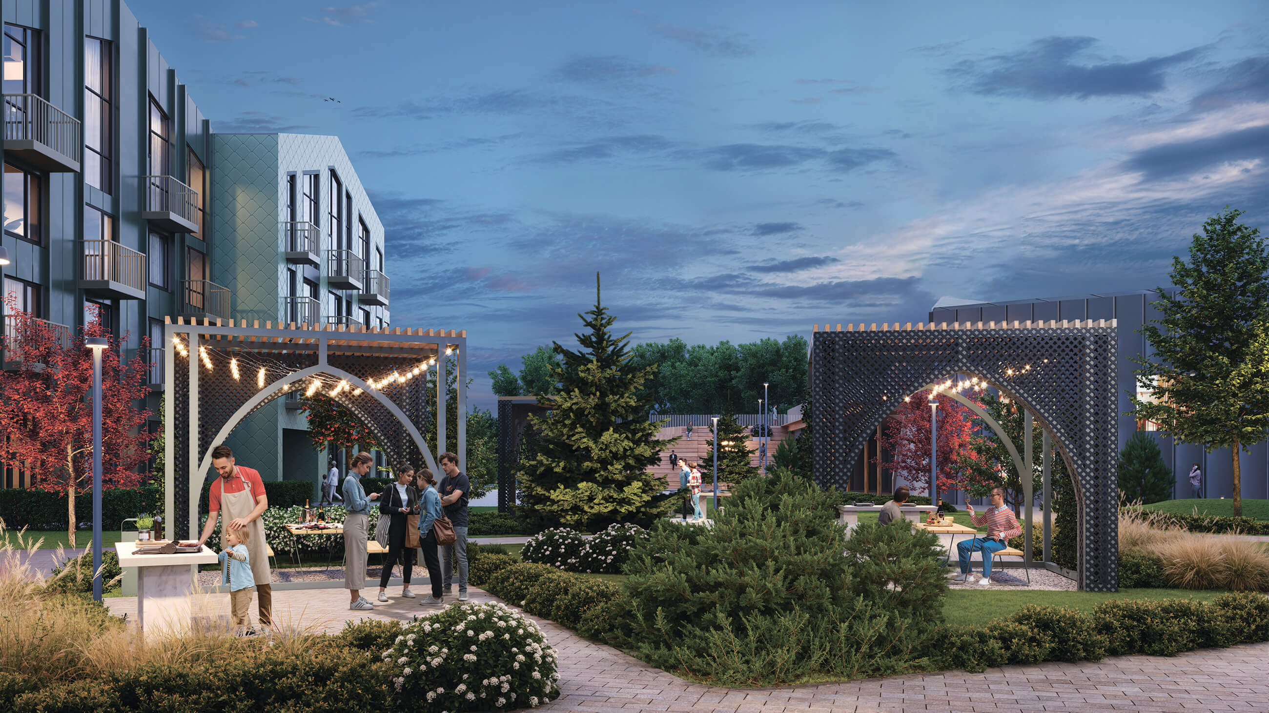 Галерея ЖК Форест - Двор - 16