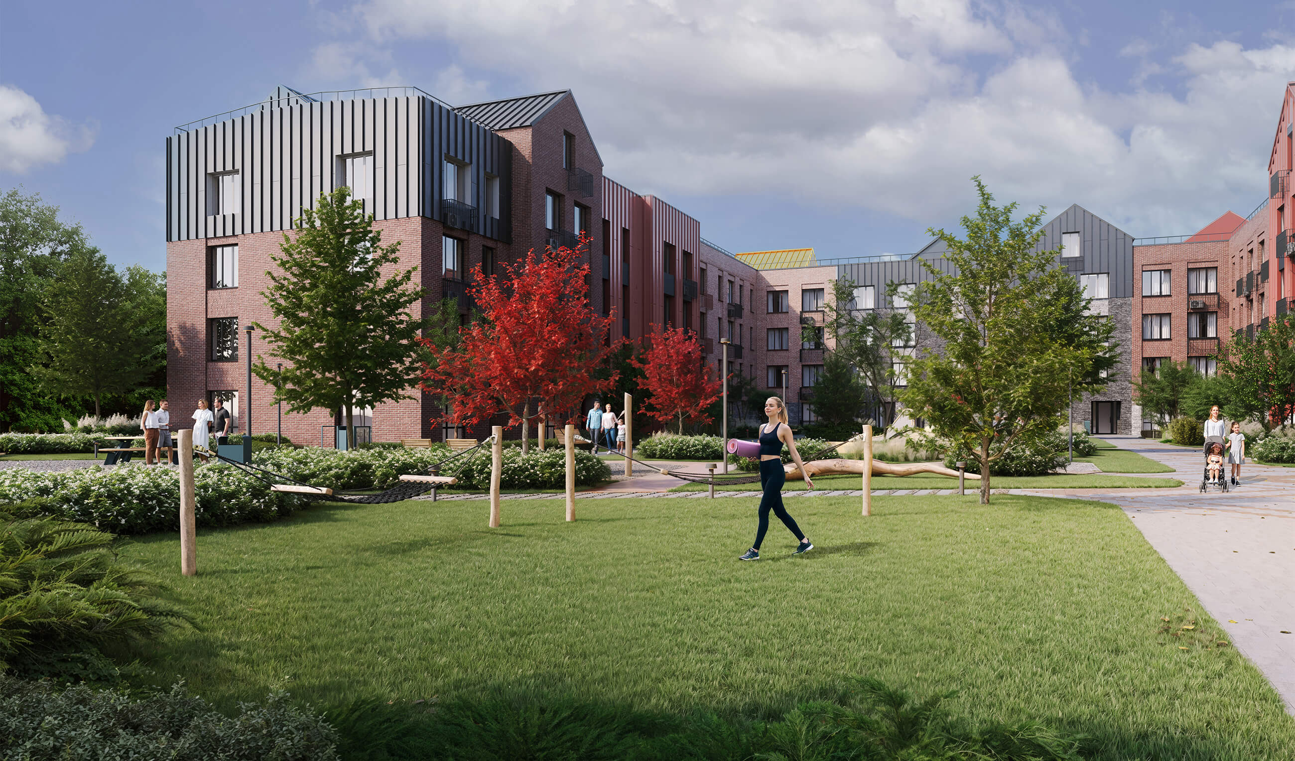 Галерея ЖК Форест - Двор - 19