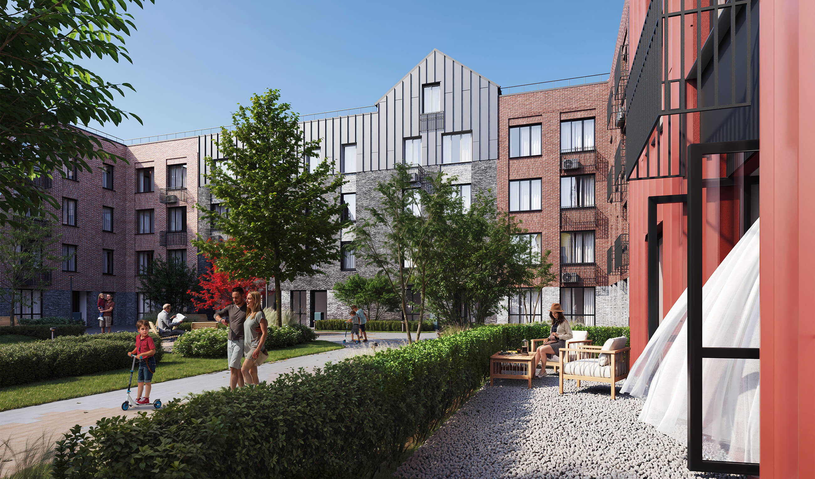 Галерея ЖК Форест - Двор - 20