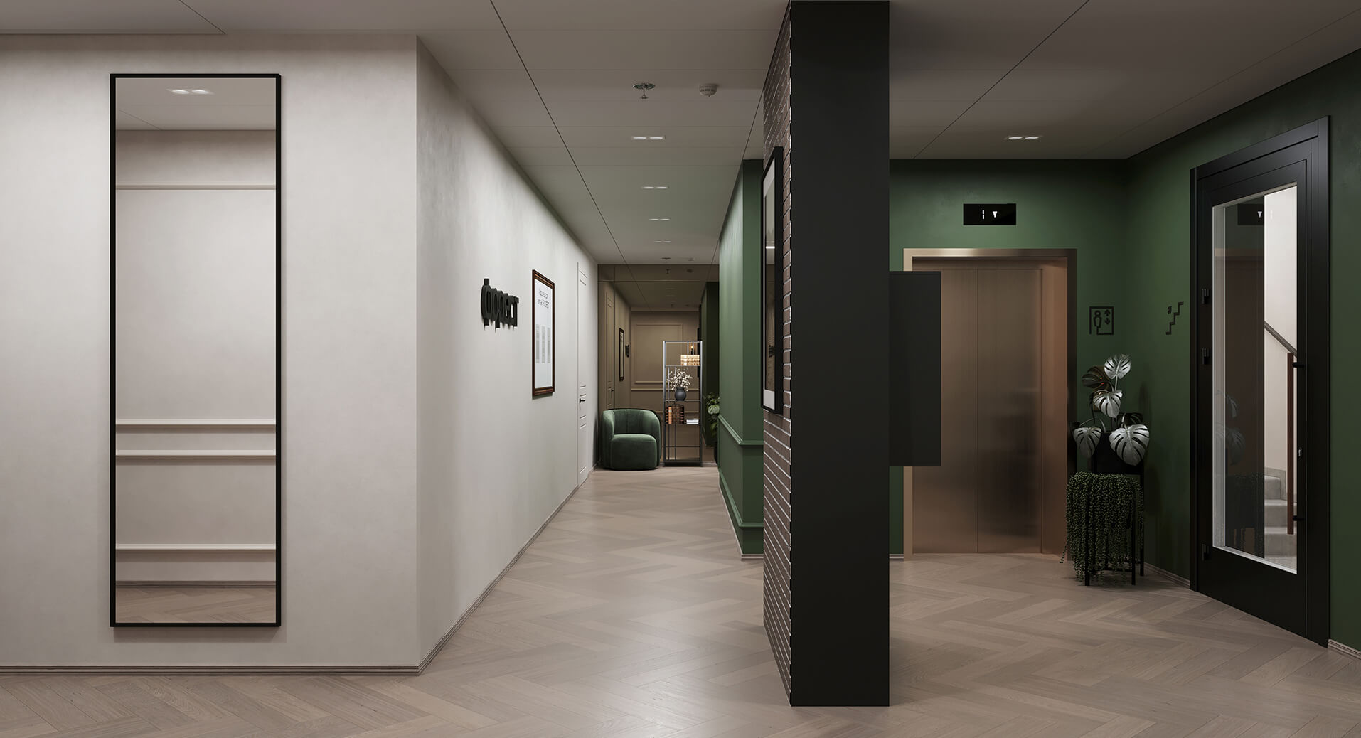 Галерея ЖК Форест - Лобби - 10