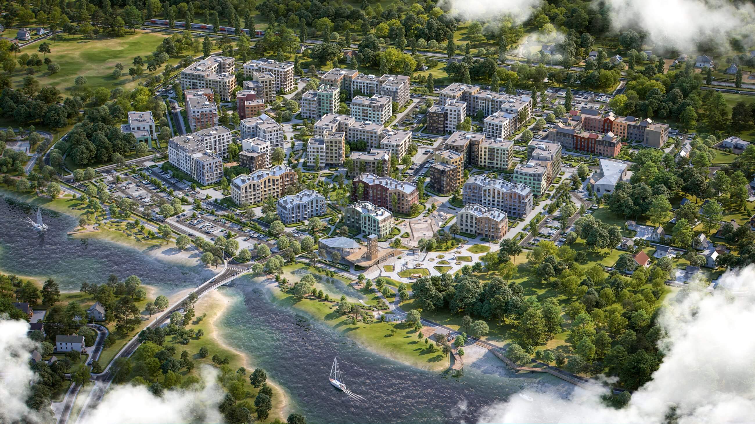 Генплан ЖК Форест в Казани